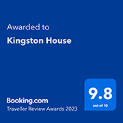 Booking.com - 9.8 out of 10, Traveller Review Awards 2023