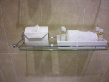 White Company shampoo, conditioner, shower gel and body moisturiser.
